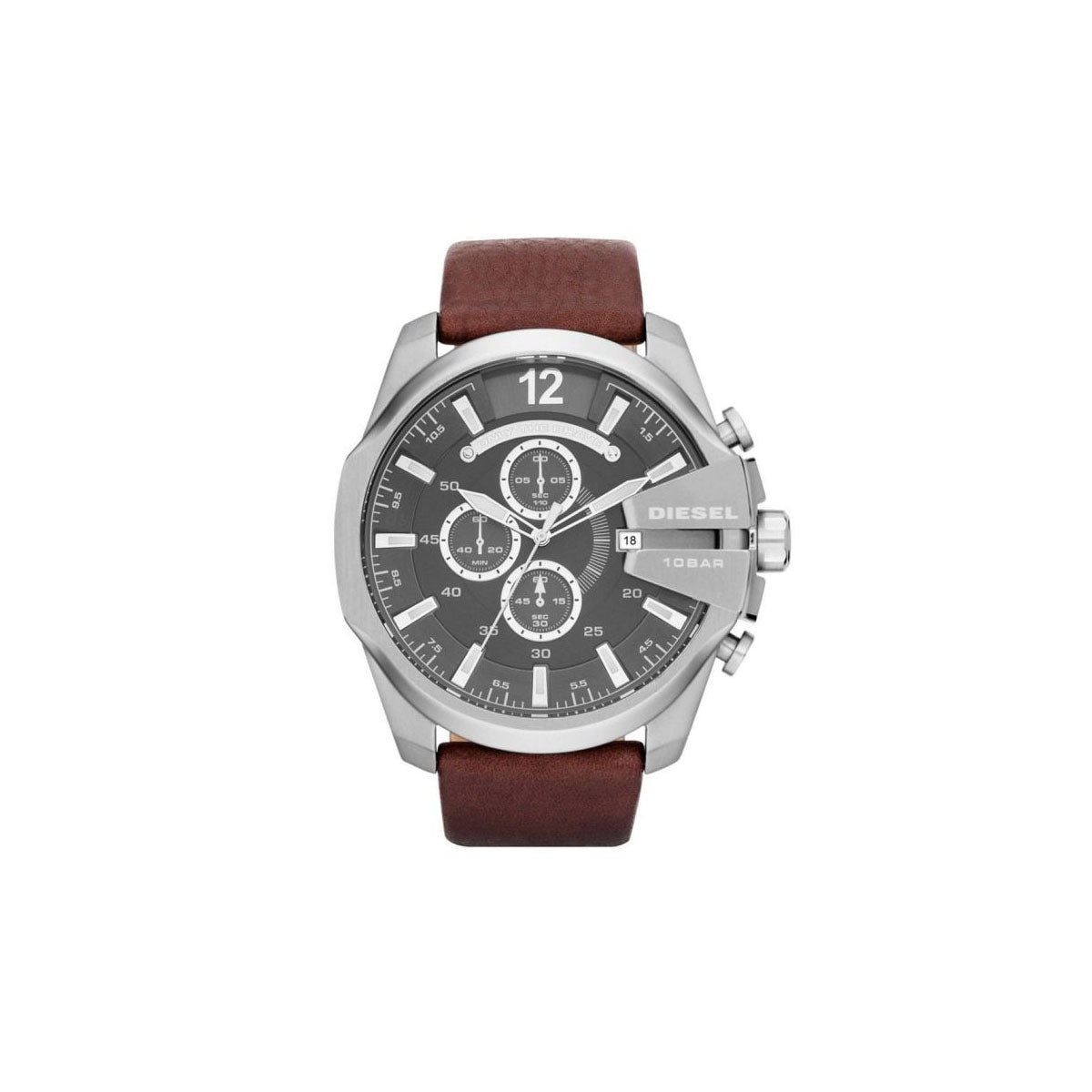Diesel DZ4290 Mega Chief Men's Watch 51mm Brown